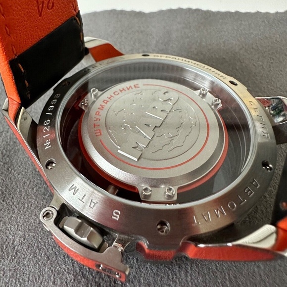 Sturmanskie Mars Orange Automatic Watch - Picture 6 of 7